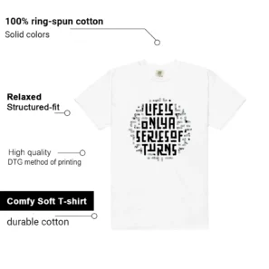 White Cement 4s Sneaker Tee Life Turns Features