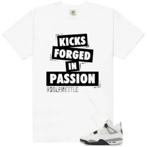 Passion Kicks Tee - Perfect Match for White Cement 4s