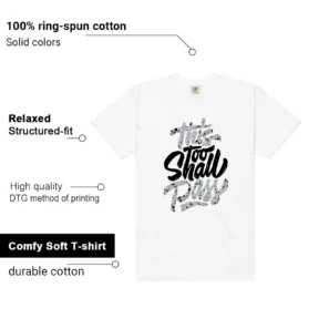 White Cement 4s Sneaker Tee This Too Shall Pass Features