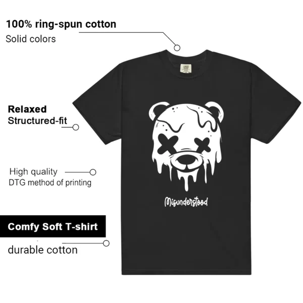 Panda Dunks Drippy Bear Tee | Cute Streetwear Graphics - Additional View - Panda Dunks Matching Tee