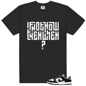 Panda Dunks Style T-shirt Motivational Graphic - Panda Dunks Matching T-Shirt