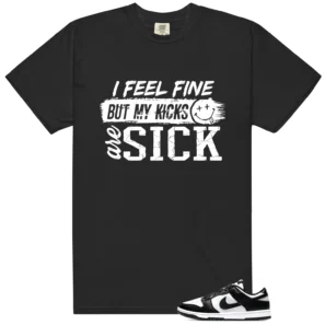 Panda Dunks Match: Sick Kicks Shirt - Panda Dunks Matching T-Shirt