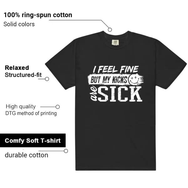 Panda Dunks Match: Sick Kicks Shirt - Additional View - Panda Dunks Matching Tee