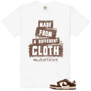 Cacao Wow Dunk Matching T-shirt Built Different
