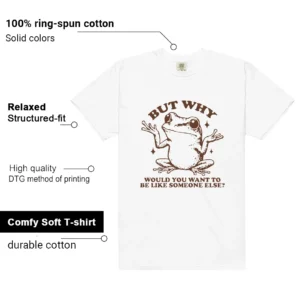 Cacao Wow Dunk Matching T-shirt But Why Features