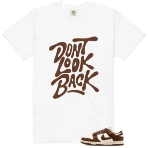Cacao Wow Dunk Matching T-shirt Dont Look Back