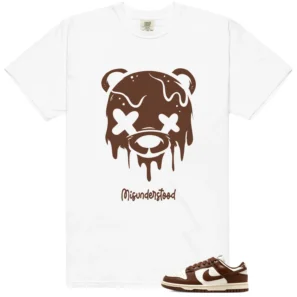 Cacao Wow Dunk Matching T-shirt Drippy Bear