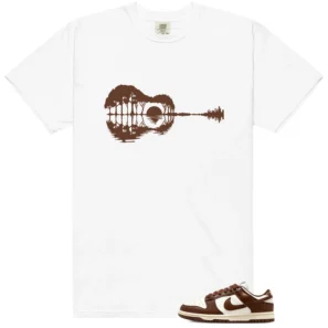 Cacao Wow Dunk Matching T-shirt Guitar