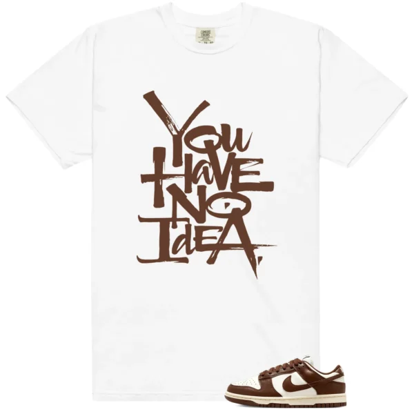 Cacao Wow Dunk Matching T-shirt No Idea