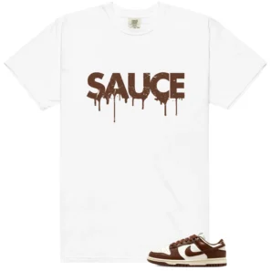 Cacao Wow Dunk Matching T-shirt Sauce