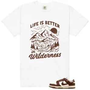 Cacao Wow Dunk Matching T-shirt Wilderness