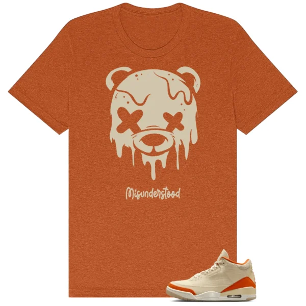 3s Retro WMNS Starfish Drippy Bear Graphic Shirt
