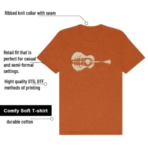 3s Retro WMNS Starfish Guitar Matching Tees features