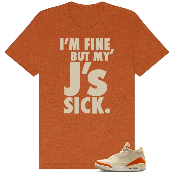 3s Retro WMNS Starfish Sick J's Matching Tees