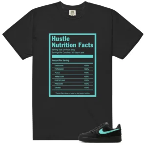 Air Force 1 Tiffany Hustle Facts Matching Shirt