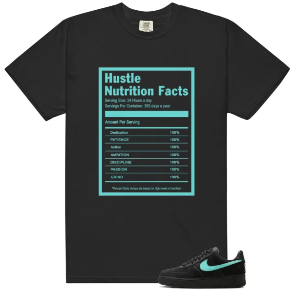 Air Force 1 Tiffany Hustle Facts Matching Shirt