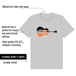 Air Max 95 OG Bright Mandarin Guitar Trees Tee | Music Meets Nature Streetwear features