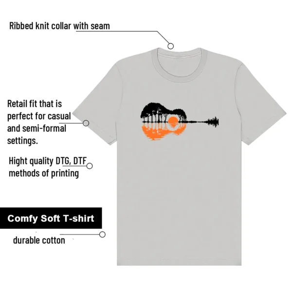 Air Max 95 OG Bright Mandarin Guitar Trees Tee | Music Meets Nature Streetwear features