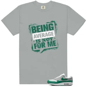 Average Not Me Shirt to match Essential Evergreen Aura