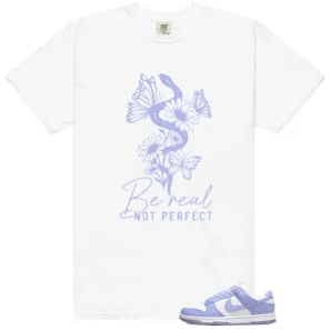 Be Real Tee to Match Nike Dunk Low Next Nature Lilac