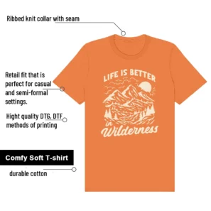 Bright Ceramic and Sail Wilderness Shirt features