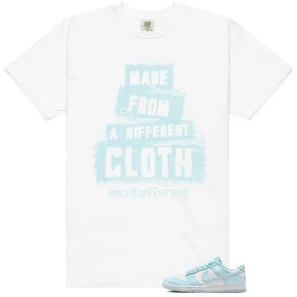 Built Different Tee for Nike Dunk Low Glacier Blue