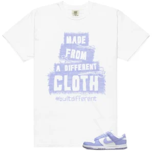 Built Different Tee for Nike Dunk Low Next Nature Lilac