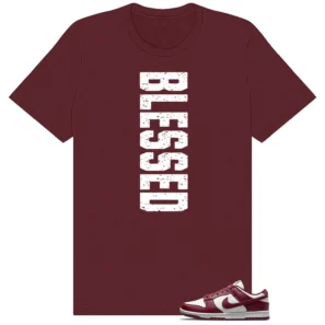 Dunk Low Bordeaux Blessed Shirt