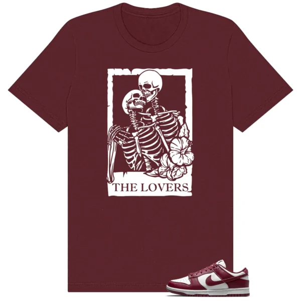 Dunk Low Bordeaux Lovers Shirt