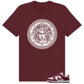 Dunk Low Bordeaux Medusa Shirt