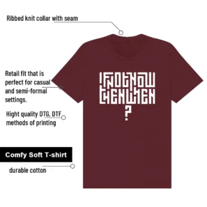 Dunk Low Bordeaux Motivational Shirt features