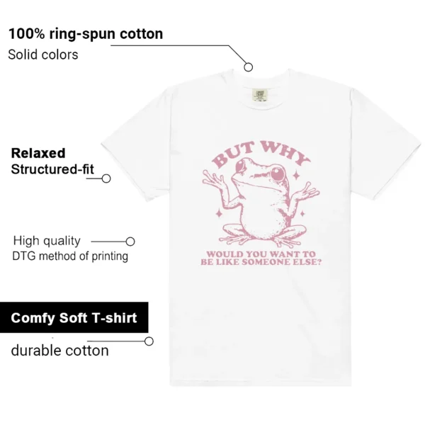 Dunk Low Next Nature Elemental Pink But Why Shirt features
