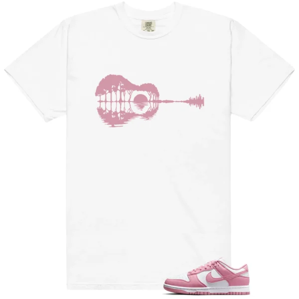 Dunk Low Next Nature Elemental Pink Guitar Shirt