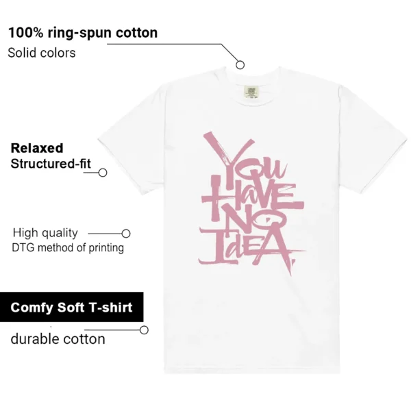 Dunk Low Next Nature Elemental Pink No Idea Shirt features