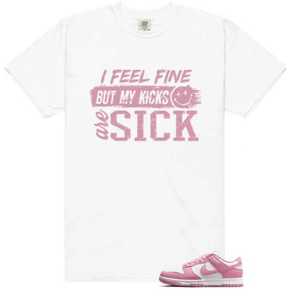 Dunk Low Next Nature Elemental Pink Sick Kicks Shirt