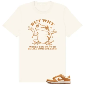 Dunk Low Next Nature Flax Coconut Milk But Why Shirt