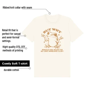 Dunk Low Next Nature Flax Coconut Milk But Why Shirt features