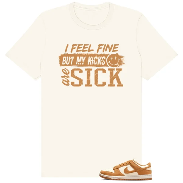 Dunk Low Next Nature Flax Coconut Milk Sick Kicks Shirt