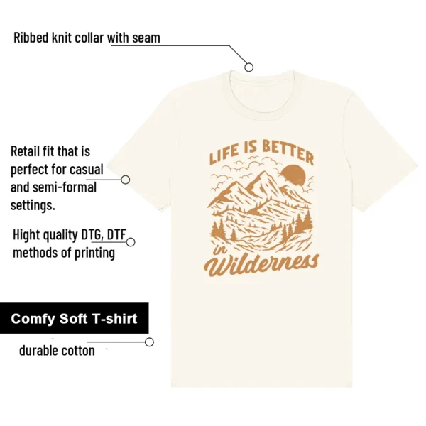Dunk Low Next Nature Flax Coconut Milk Wilderness Shirt features