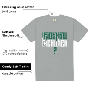 Essential Evergreen Aura Motivational Graphic Shirt features