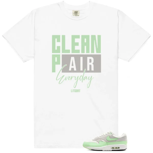 Essential Vapor Green Clean Pair Match Shirt