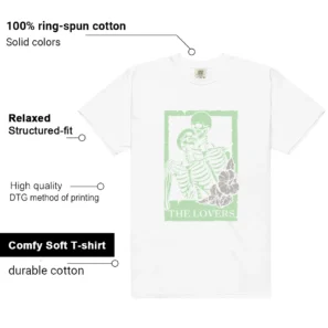 Essential Vapor Green Lovers Matching Tees features