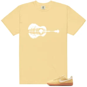 Field General Butter Soft Yellow Guitar Matching Tees