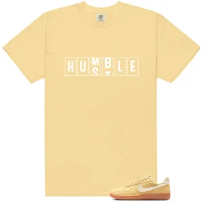 Field General Butter Soft Yellow Hustle Humble Match Shirt