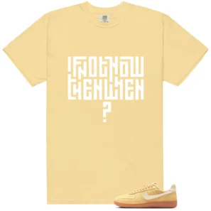Field General Butter Soft Yellow Motivational Graphic Shirt