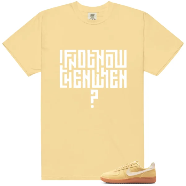 Field General Butter Soft Yellow Motivational Graphic Shirt