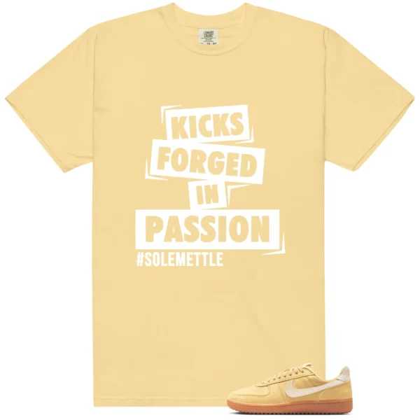 Field General Butter Soft Yellow Passion Kicks Graphic Shirt