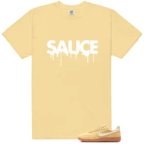 Field General Butter Soft Yellow Sauce Matching Shirt