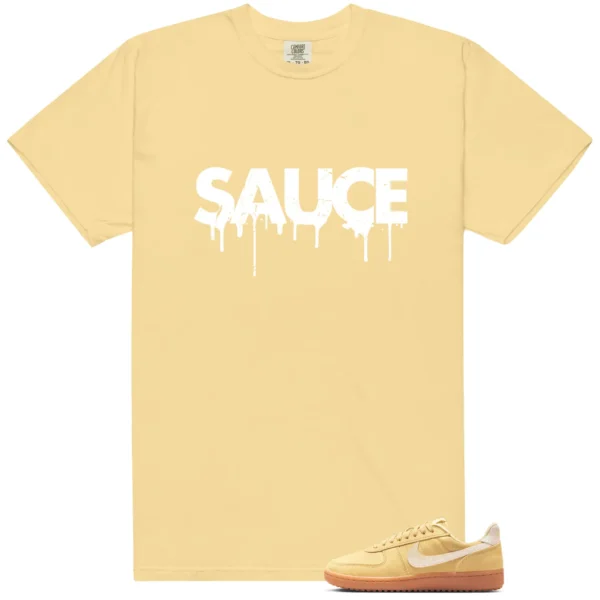 Field General Butter Soft Yellow Sauce Matching Shirt