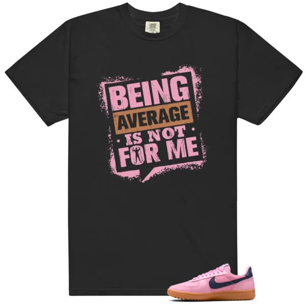 Field General Elemental Pink Average Not Me Shirt